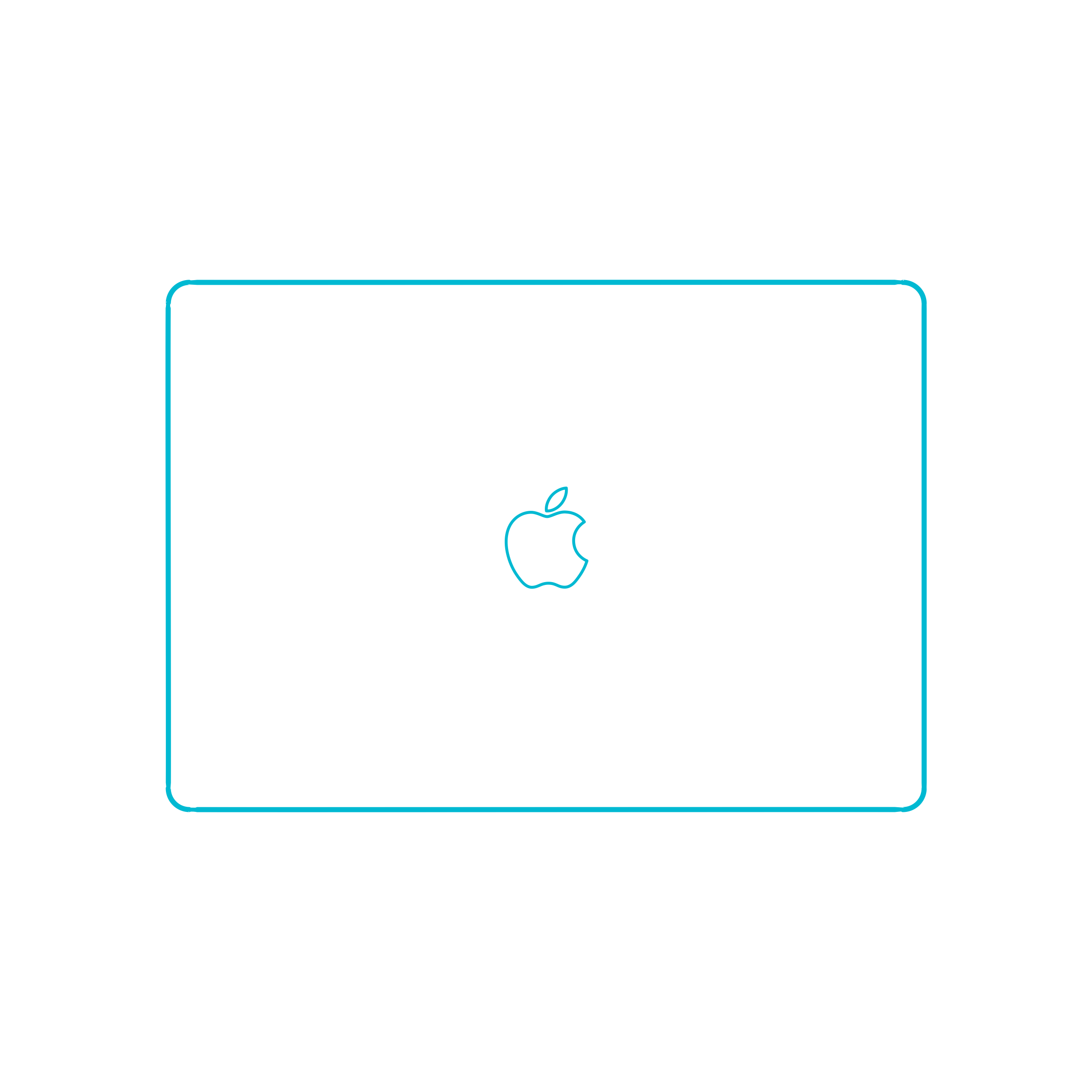Digital Apple Macbook Pro 16 Inch 5Th Gen Icon Svg Vector Free Vectors